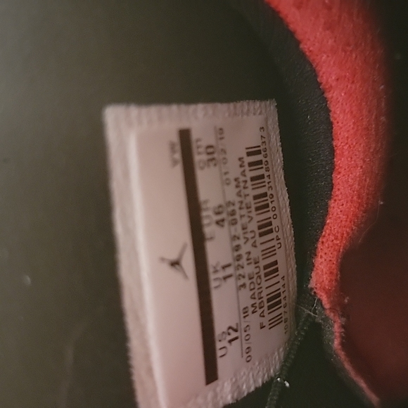 jordan 6 rings bred men's shoe